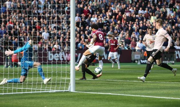 Первый гол Вест Хэма, twitter.com/westhamutd