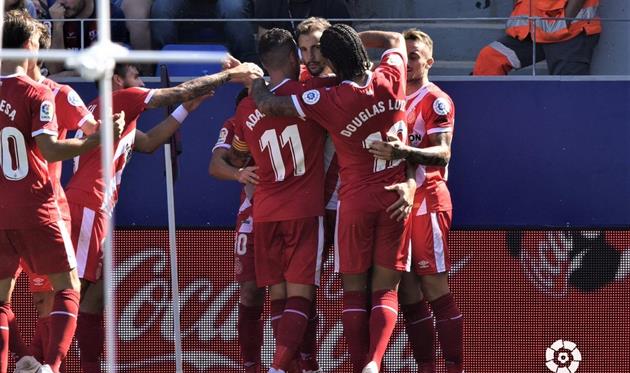 Уэска - Жирона, фото: twitter.com/gironafc