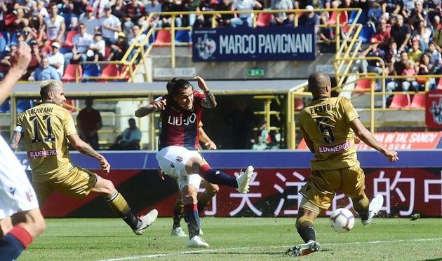 Федерико Сантандер сравнял счет, Getty Images