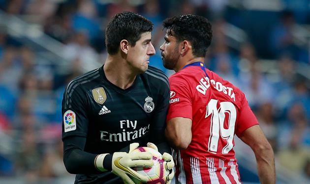 Тибо Куртуа и Диего Коста, Getty Images