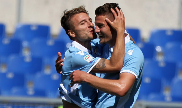 Чиро Иммобиле и Сергей Милинкович-Савич, Getty Images