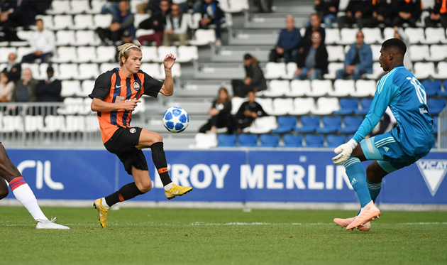 Шахтер U-19 проиграл сверстникам из Лиона