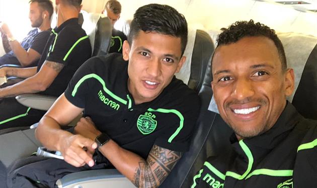 Нани и компания летят в Полтаву в хорошем настроении, фото ФК Спортинг