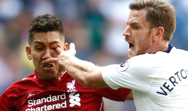 Инцидент между Фирмино и Вертонгеном, Getty Images