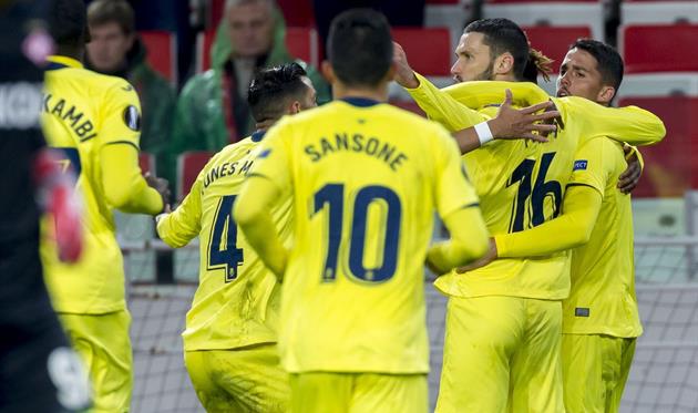 Игроки Вильярреала, twitter.com/villarrealcf