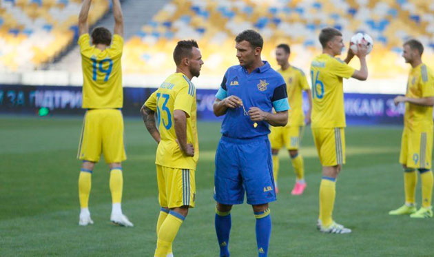 Сборная Украины проведет открытую тренировку перед матчем с Чехией