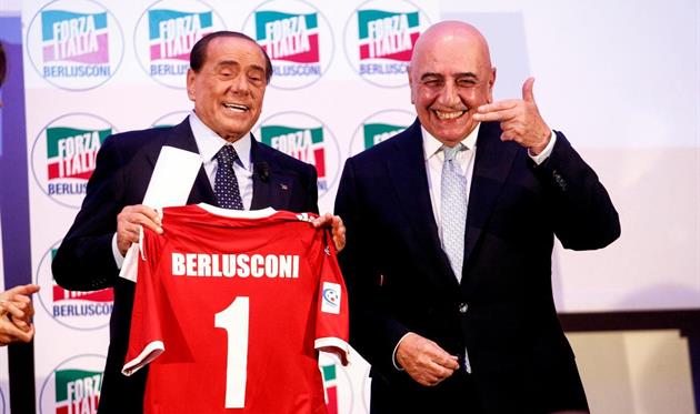 Сильвио Берлускони и Адриано Галлиани снова в футболе
