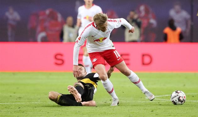 Лейпциг крупно обыграл Нюрберг, twitter.com/DieRotenBullen