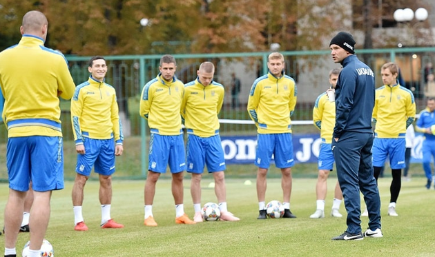 Сборная Украины, фото: ФФУ