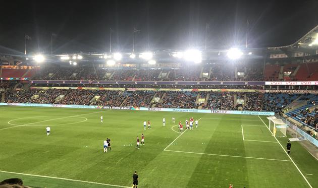 Норвегия минимально обыграла Словению