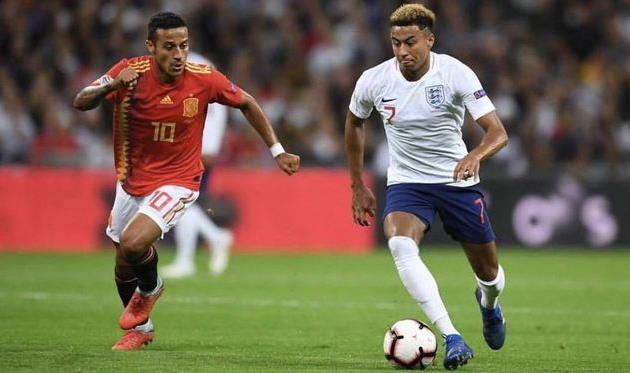 Тьяго - Лингард, ФОТО twitter.com/england