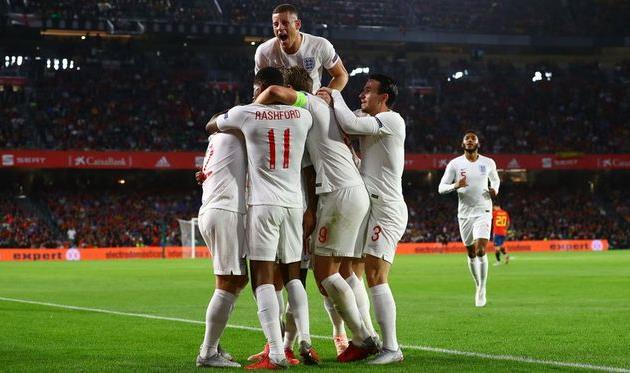 Радость англичан, ФОТО twitter.com/england