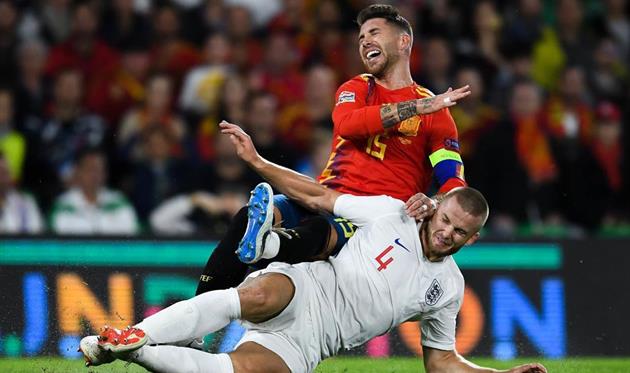 Эрик Дайер и Серхио Рамос, Getty Images