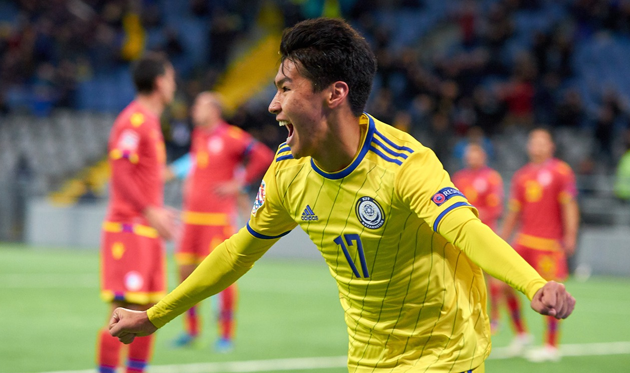 Еркебулан Сейдахмет открыл счет в матче, kff.kz