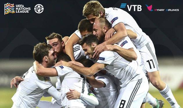 Twitter сборной Грузии