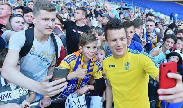 Евгений Коноплянка, фото ФФУ