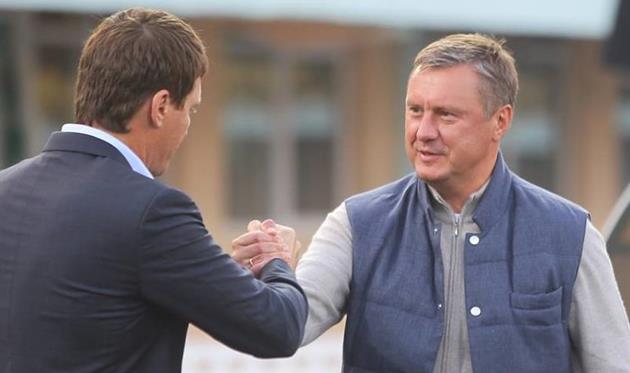 Александр Хацкевич и Василий Сачко, ФК Динамо Киев