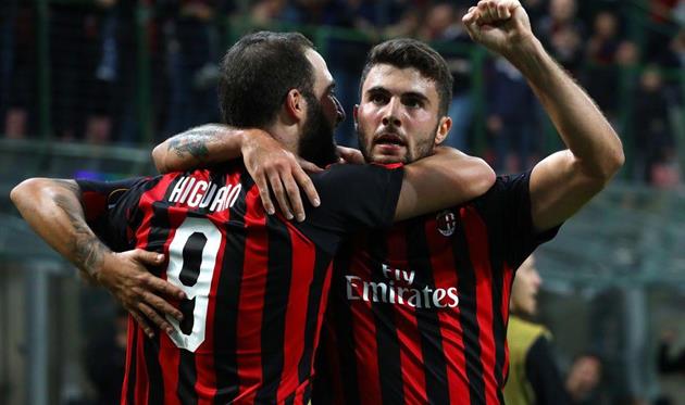 Гонсало Игуаин и Патрик Кутроне, Getty Images