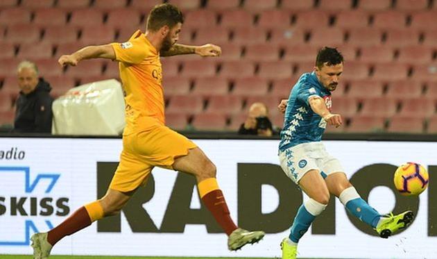 наполи и рома сыграли вничью, getty images