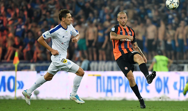 Денис Гармаш и Ярослав Ракицкий, фото: ФК Шахтер