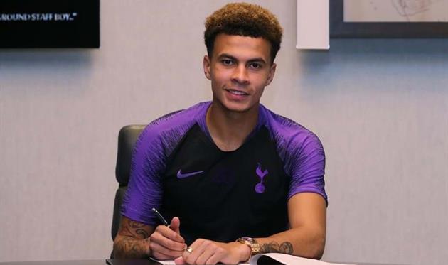 Алли подписал новый контракт с Тоттенхэмом