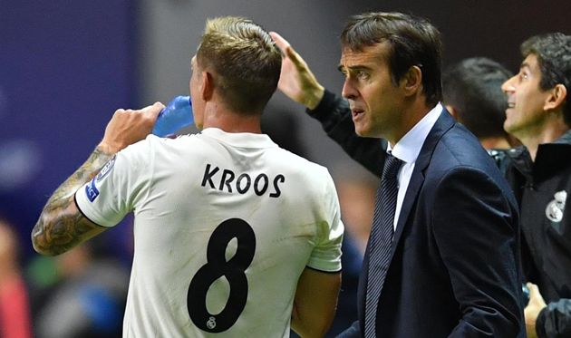 Тони Кроос и Хулен Лопетеги, twitter.com/ToniKroos