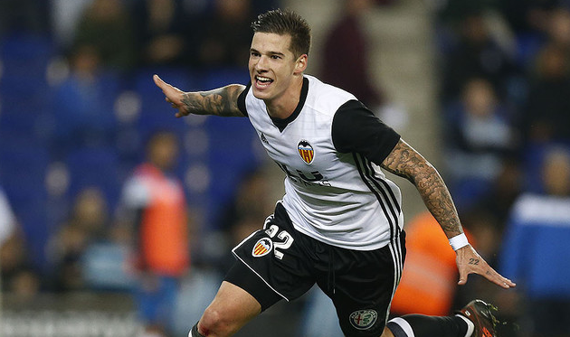 Мина оформил дубль, valenciacf.com