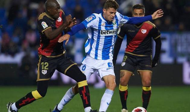 Леганес спасся от поражения против Райо Вальекано в дебютном поединке Лунина