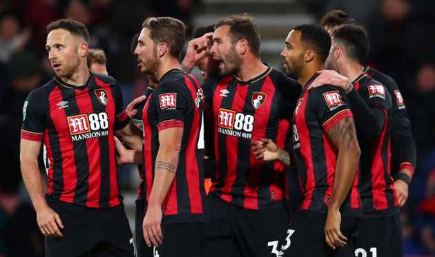 Стив Кук забил победный гол Борнмута, Getty Images