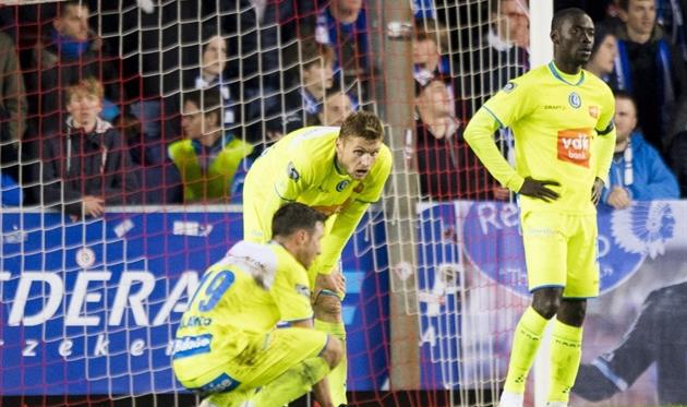 Игорь Пластун (в центре), фото ФК ГЕНТ