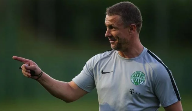 Сергей Ребров, фото: ФК Ференцварош