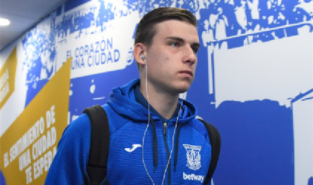 Андрей Лунин, фото ФК Леганес