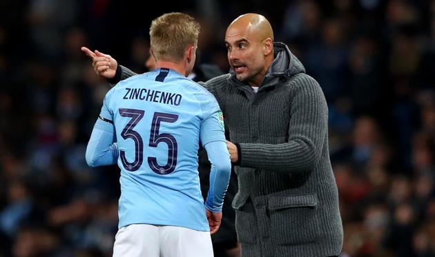 Ман Сити может предложить Зинченко в обмен на Ндомбеле