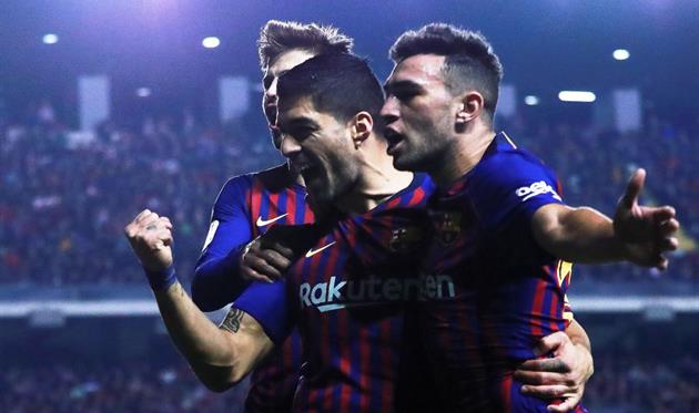 Игроки Барселоны, Getty Images