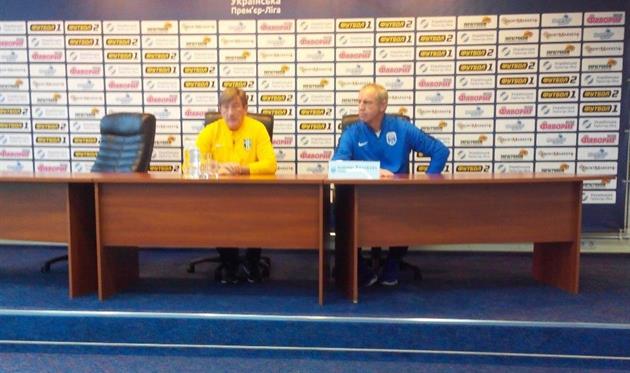 Александр Рябоконь (справа), фото ФК Александрия