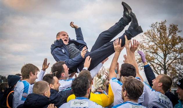 Виктор Скрипник - лучший в Латвии, фото ФК Рига