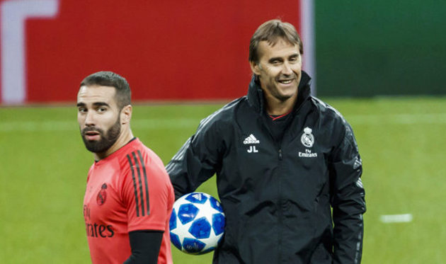 Даниэль Карвахаль и Хулен Лопетеги, фото: Marca