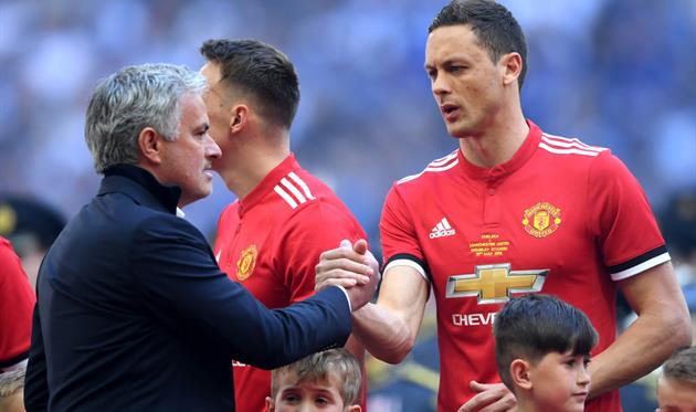 Жозе Моуриньо и Неманья Матич, Getty Images