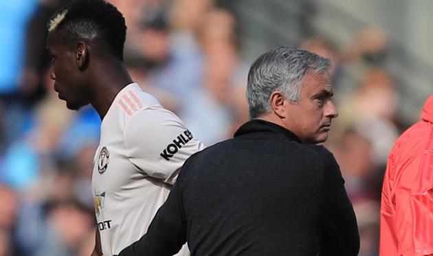 Поль Погба и Жозе Моуриньо, Getty Images