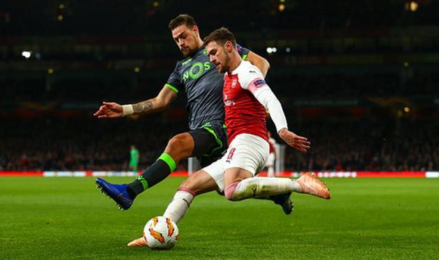 арсенал - спортинг, getty images