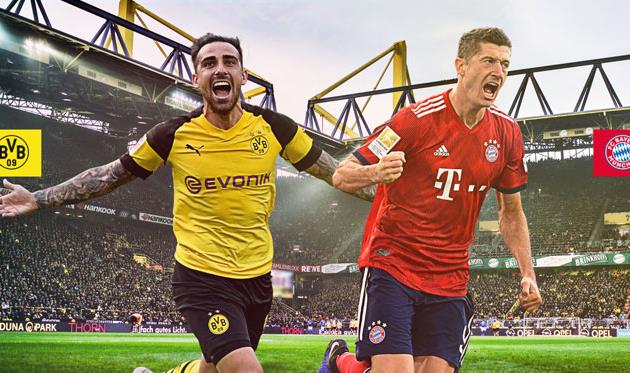 Пако Алькасер и Роберт Левандовски, официальный сайт Бундеслиги