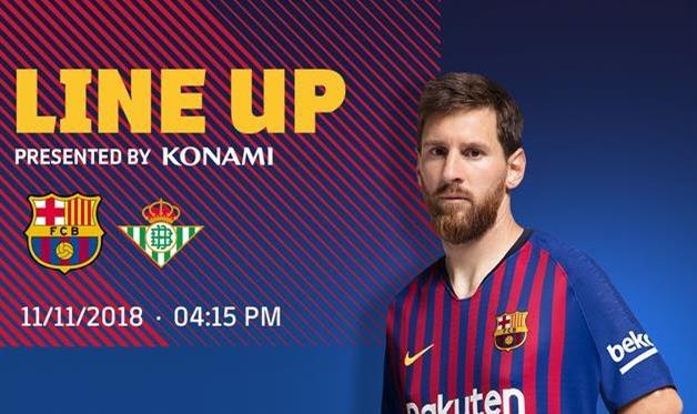 Барселона — Бетис: Месси выйдет в старте