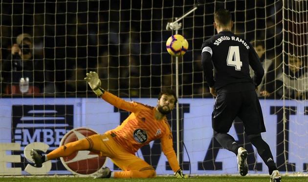 Рамос — лидер сезона по реализованным пенальти в ТОП-5 чемпионатах