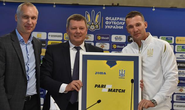 ТМ Parimatch продовжує співпрацю з національною збірною командою України з футболу