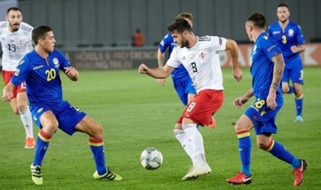 Андорра — Грузия 1:1 Видео голов и обзор матча