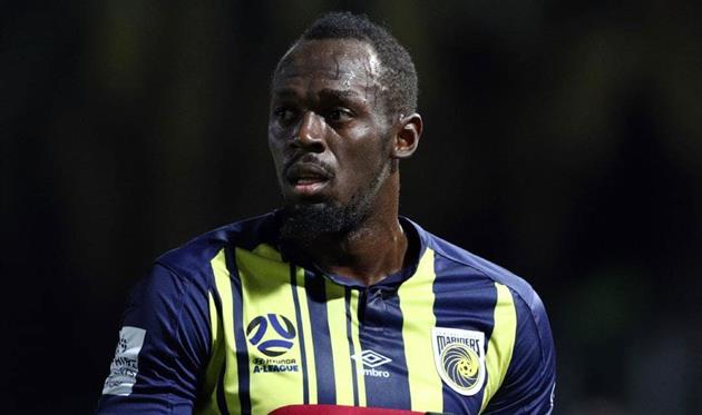 Усэйн Болт, ФК Сентрал Кост Маринерс