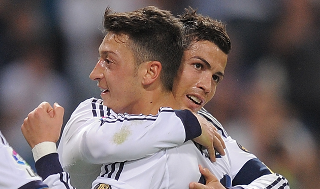 Месут Озил и Криштиану Роналду, Getty Images