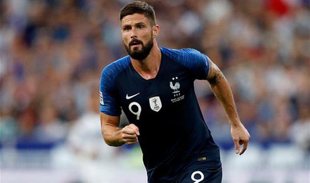 оливье жиру - автор единственного гола, getty images