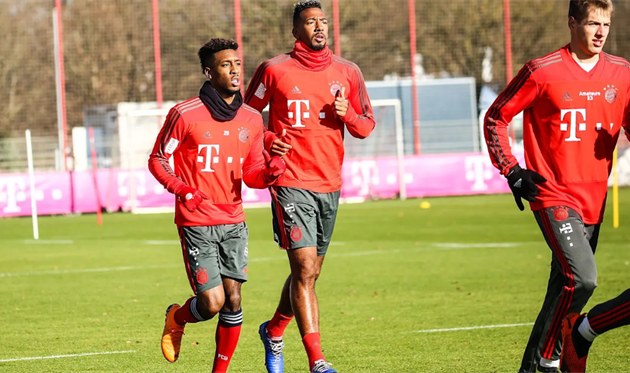 Кингсли Коман (слева), ФК Бавария