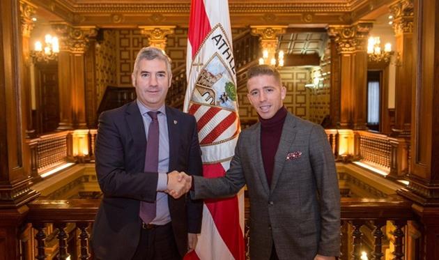 Икер Муниаин (справа), фото: athletic-club.eus